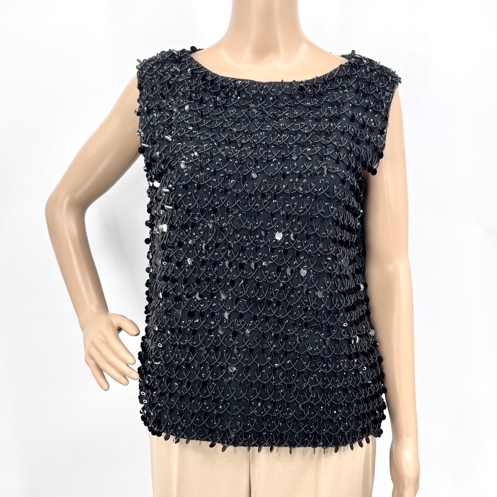 Vintage Hand Beaded Wool Shell – Macy’s California